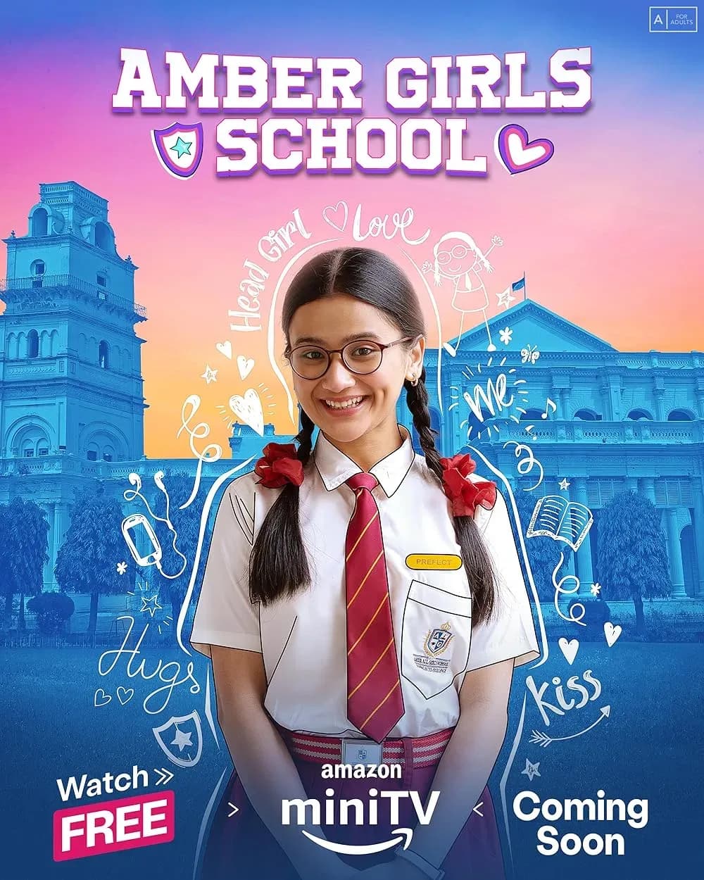 Amber Girls School show poster