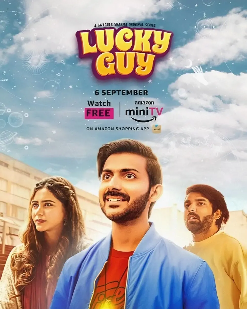 Lucky Guy show poster